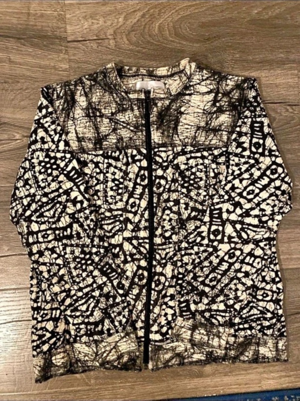 Chico's Abstract Pattern Jacket Size 0